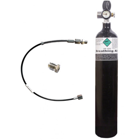 MDE 3L 300bar Airgun Charging Cylinder With Whip