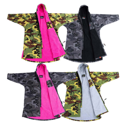 Dryrobe Advance Long Sleeve-Camouflage All Paterns/Colours