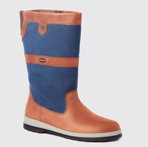 Dubarry Shamrock Sailing Boot - Navy/Brown + Gore-Tex