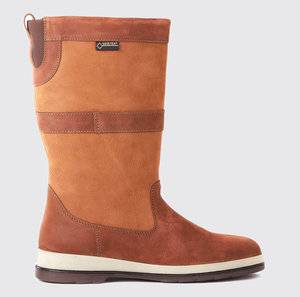 Dubarry Ultima Sailing Boot - Brown Leather + Gore-Tex