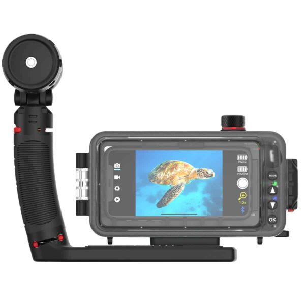 Sealife SportDiver Pro 2500 Set WIth Sea Dragon 2500 Video Light Rear