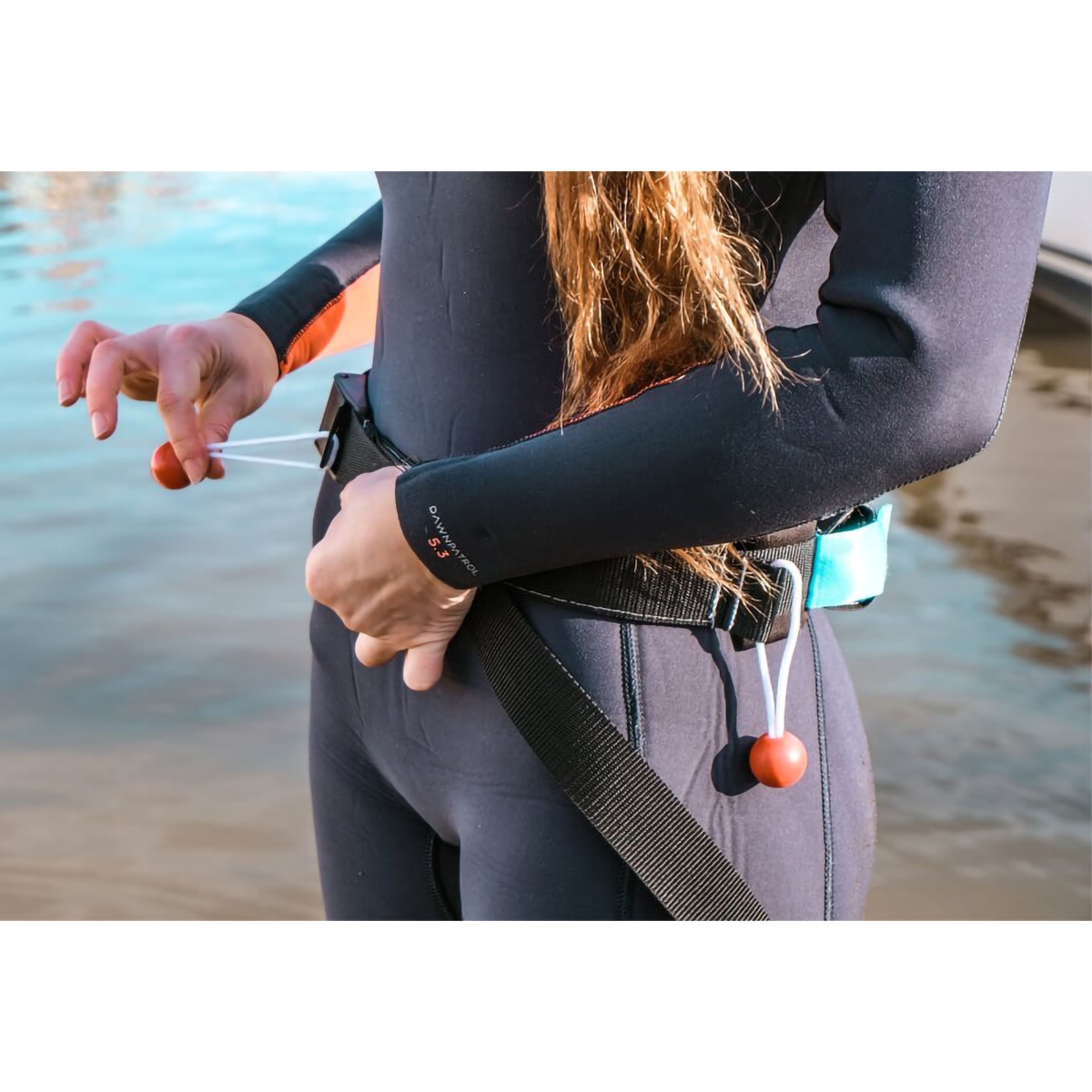 Esea Strap SUP Rapid Release Waist Belt / Leash + Carry Strap