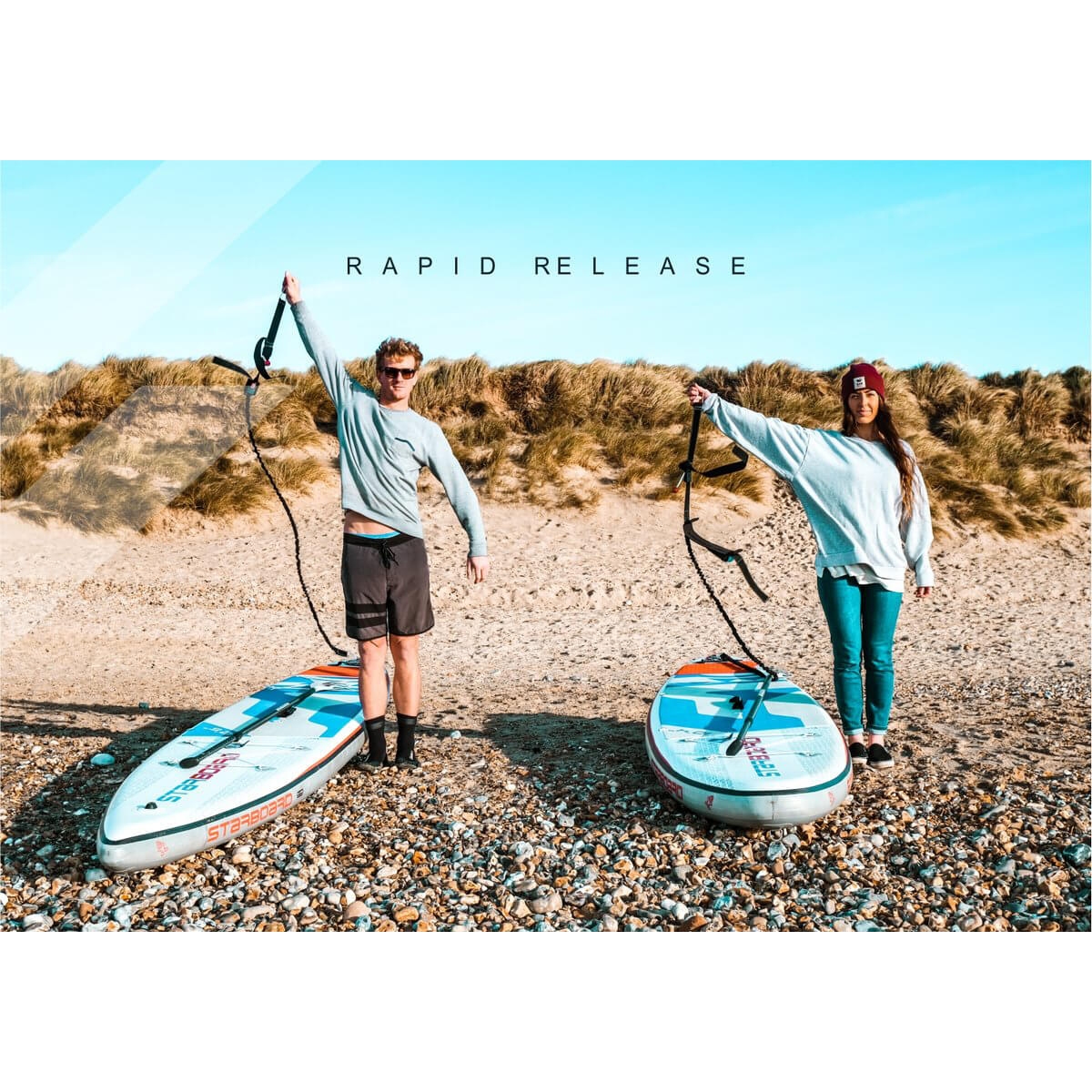 Esea Strap SUP Rapid Release Waist Belt / Leash + Carry Strap