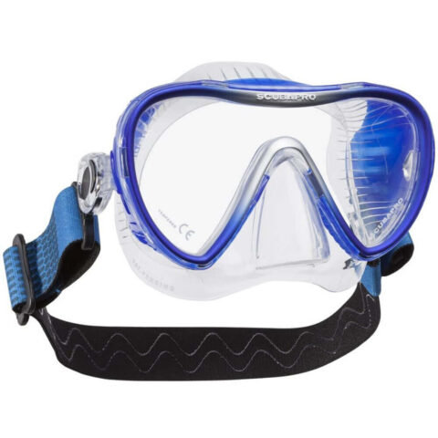 Scubapro Synergy 2 Mask Clear/Blue Comfort Strap