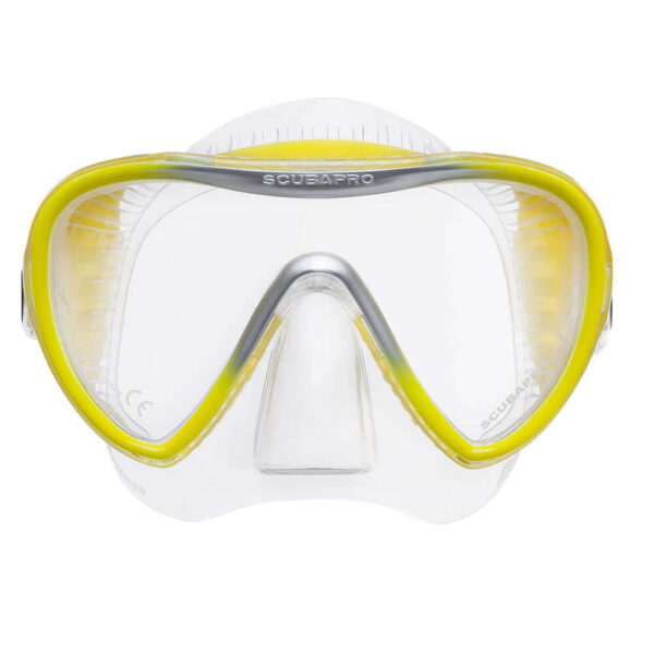 Scubapro Synergy 2 Mask Clear/Yellow Front