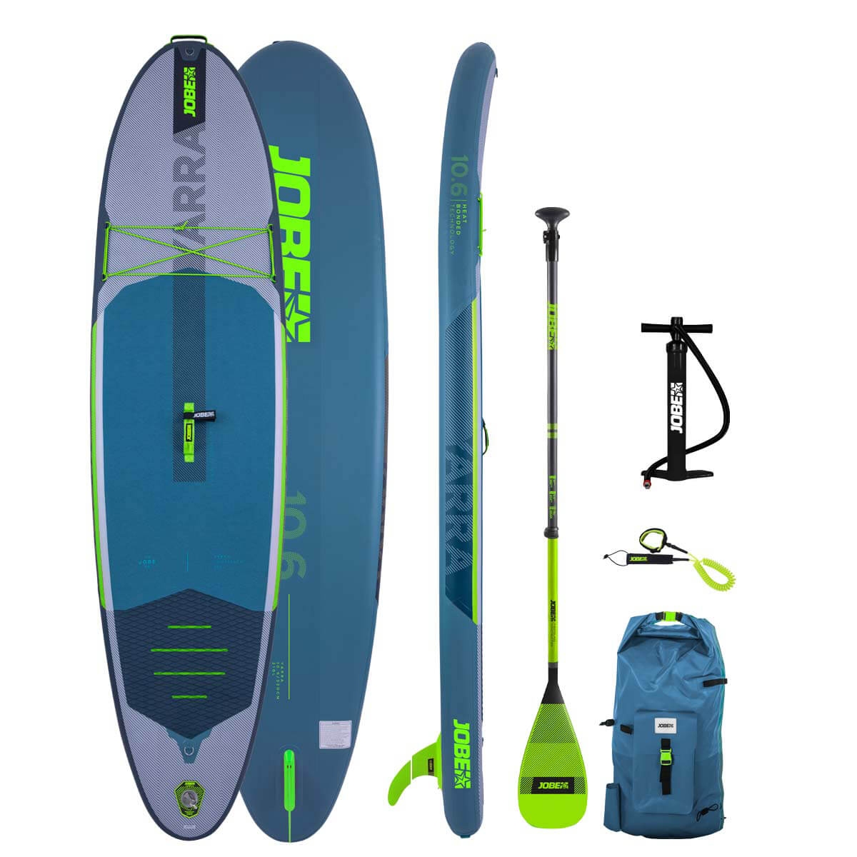 Jobe Yarra iSUP Paddleboard Package Steel Blue