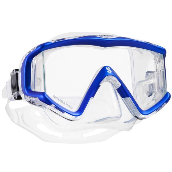 Scubapro Crystal Vu Side Window Diving Mask Clear/Blue
