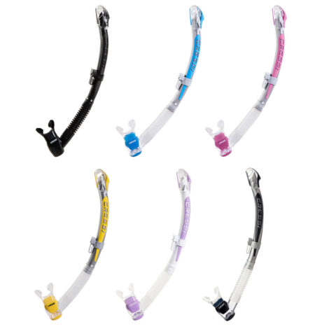 Cressi Corfu Self Draining Snorkel All Colours