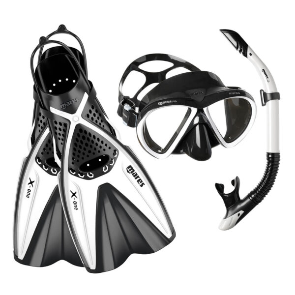 Mares Marea + X-One MFS Package White/Black
