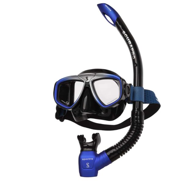 Scubapro Zoom Mask Spectra Snorkel Combo Black Blue