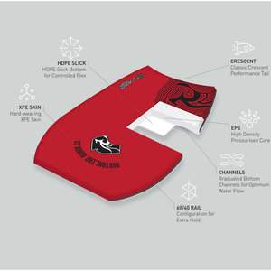 ABC Pulse 33" Kids EPS Bodyboard With Leash