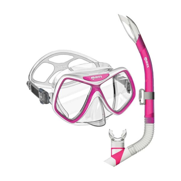 Mares Ridley Mask and Snorkel Combo Pink White