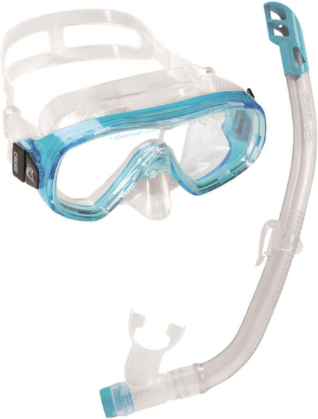 Cressi Ondina Junior Mask & Snorkel Set Aquamarine