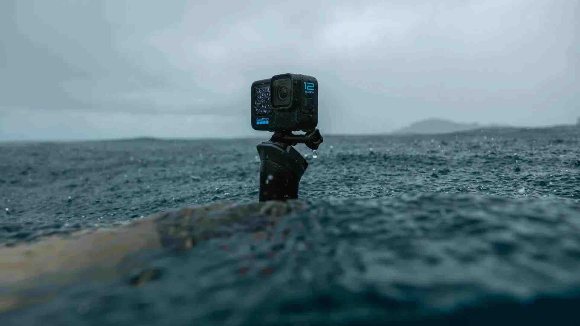 GoPro Hero12 Black Action Camera In Sea