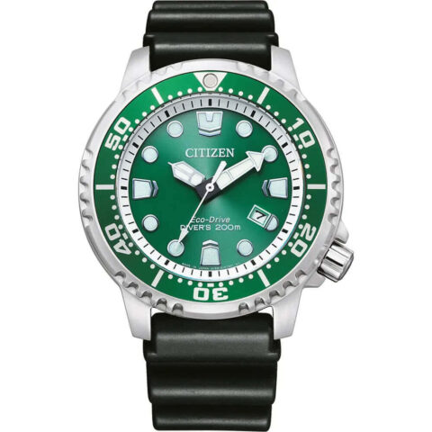 Citizen Promaster Diver Green Dial Watch BN0158-18X