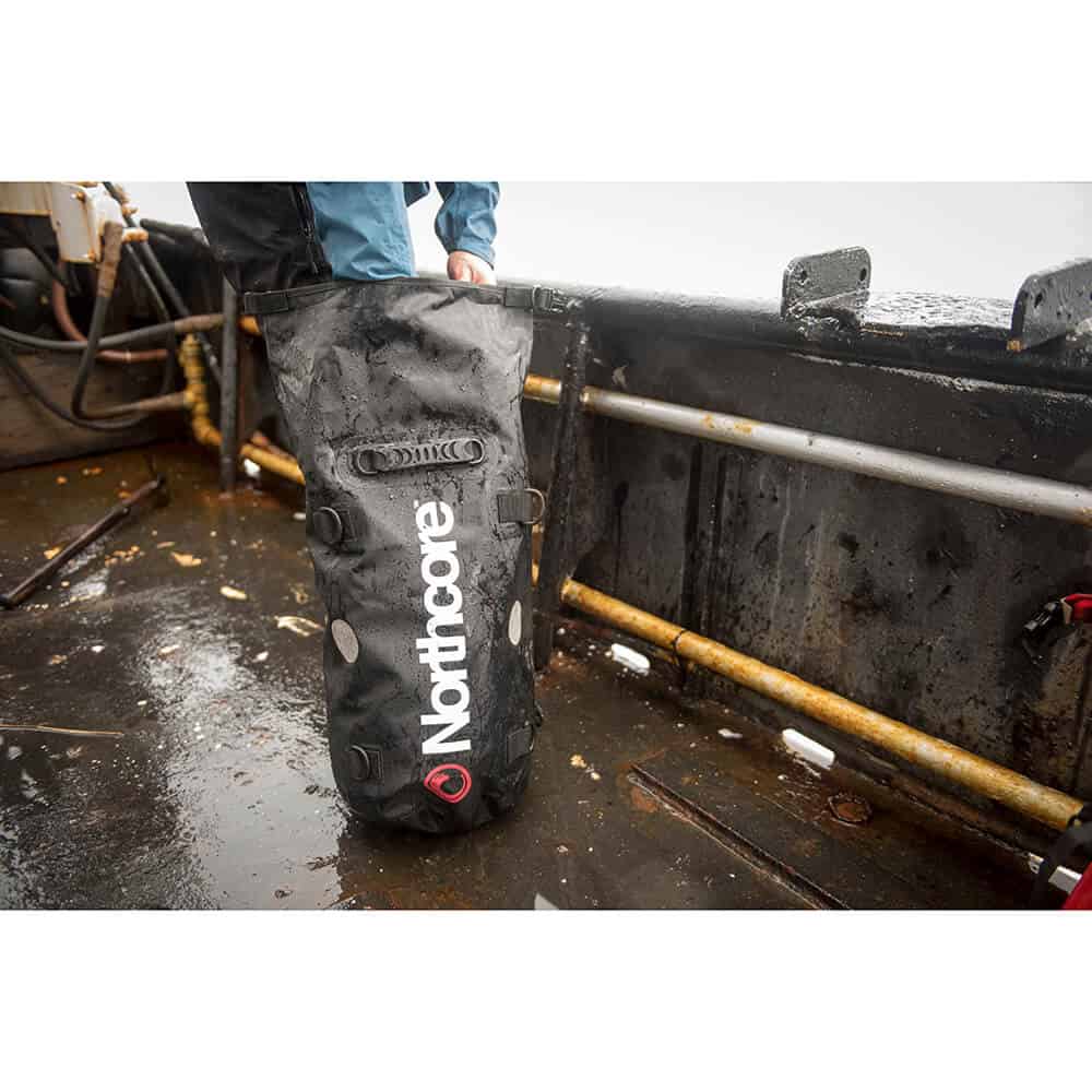 Northcore 20L Dry Backpack Black Fishing Boat