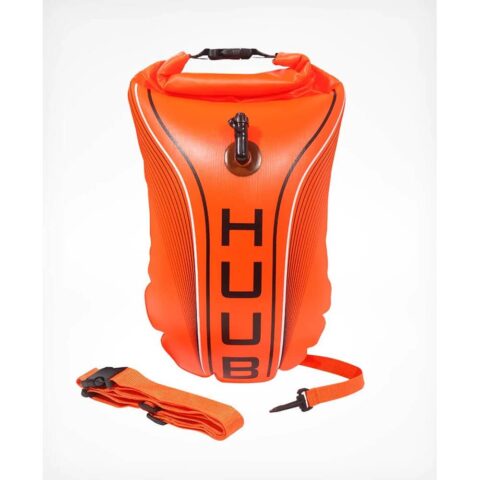 HUUB Swim Tow Float + Towable Drybag Orange