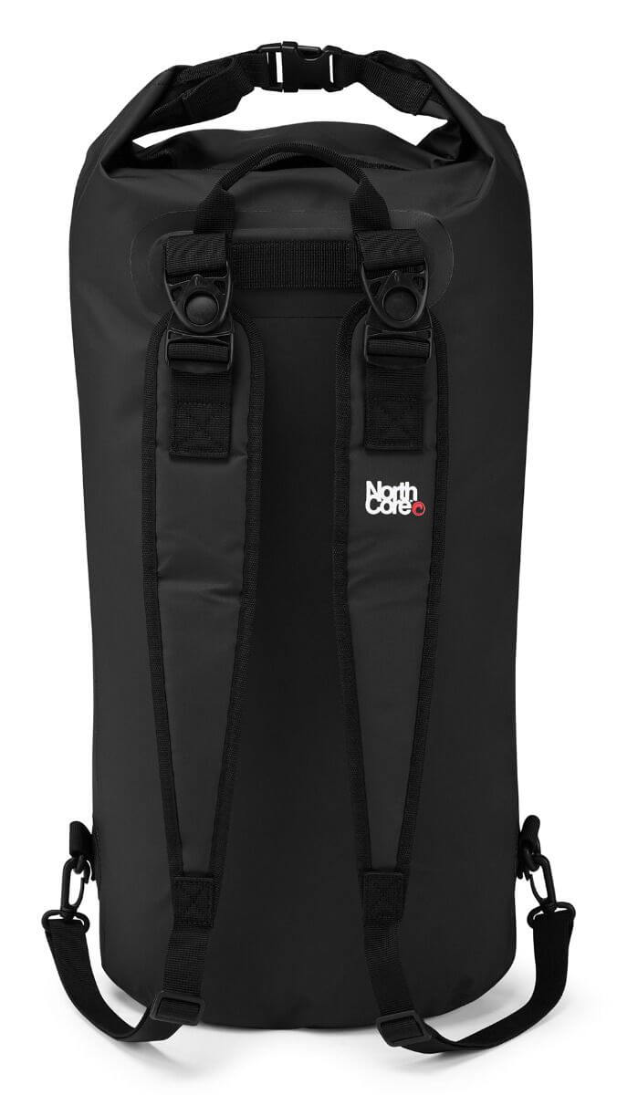 Northcore 20L Dry Backpack Black Straps + Back