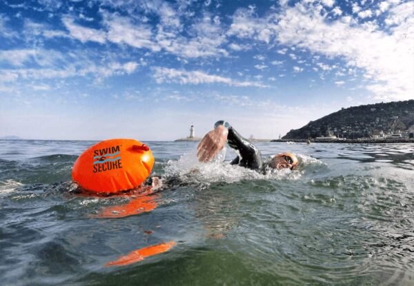 Open Water Swimming With Float