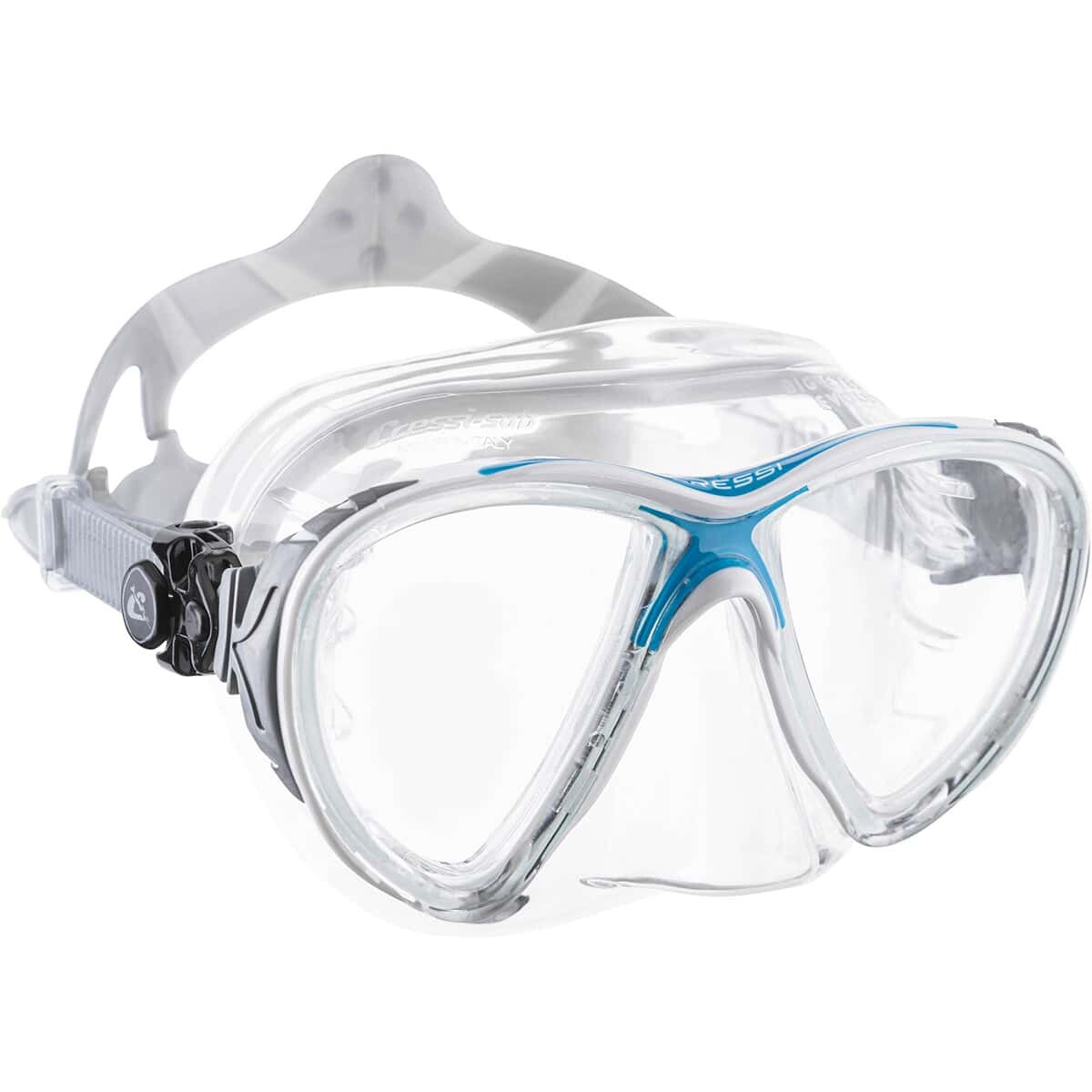 Cressi Big Eyes Evolution Crystal Mask Clear/Blue
