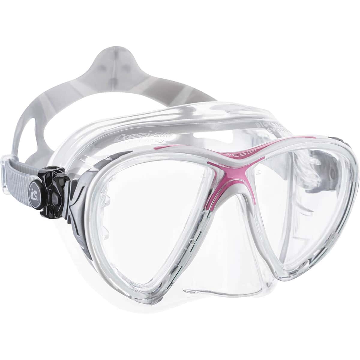 Cressi Big Eyes Evolution Crystal Mask Clear/Pink