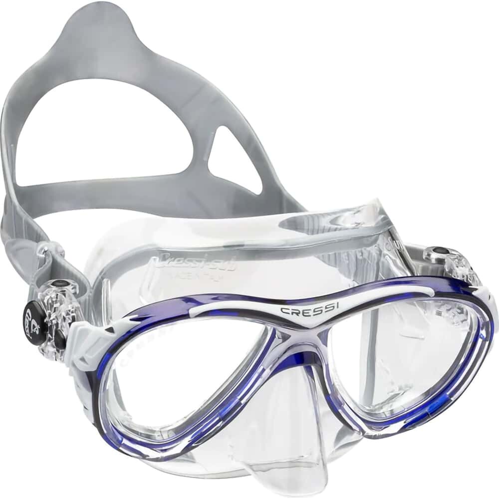 Cressi Eyes Evolution Mask Clear Blue