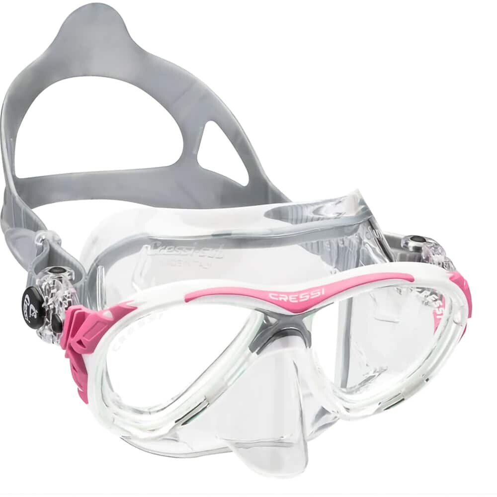 Cressi Eyes Evolution Mask Clear Pink