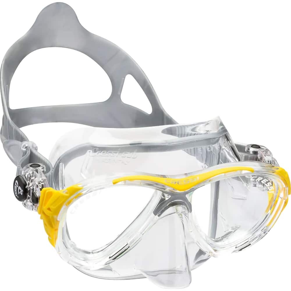 Cressi Eyes Evolution Mask Clear Yellow