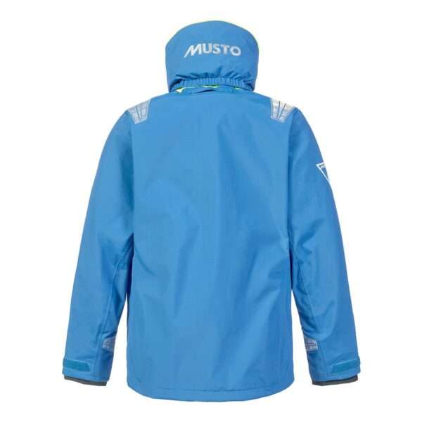 Musto BR1 Womens Jacket Daylight Blue Back