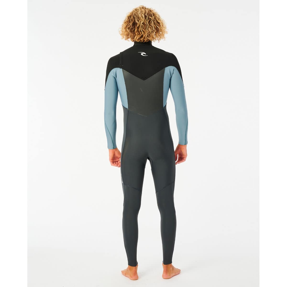 Rip Curl Mens 4/3mm dawn Patrol warmth CZ Wetsuit Mineral Blue Back