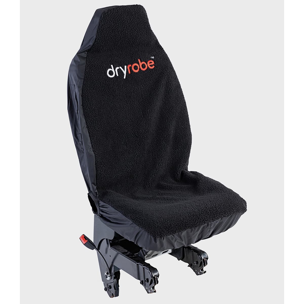 Dryrobe Car Seat Cover Black With Black Fleece