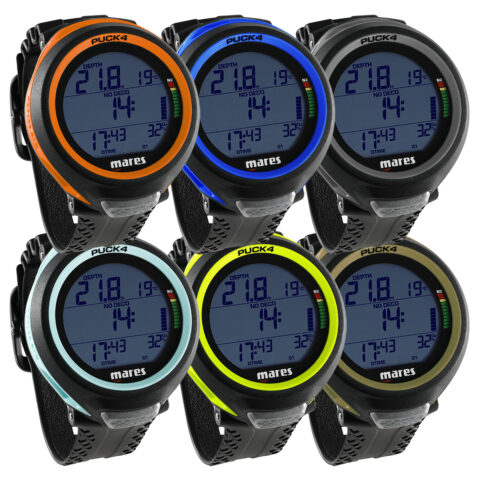 Mares Puck 4 Dive Computer All Colours