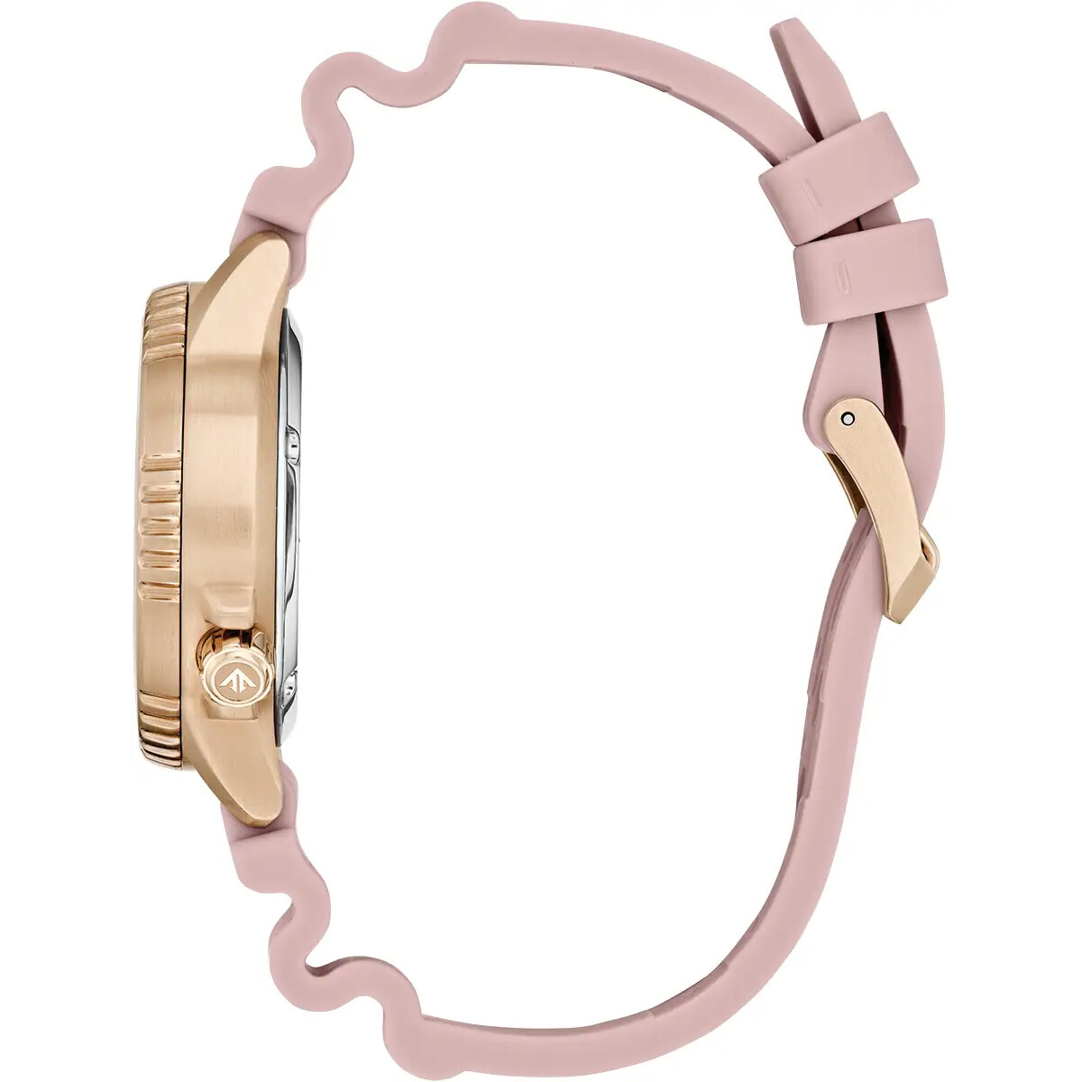 Citizen Ladies Dive Watch EO2023-00A Pink Strap Profile