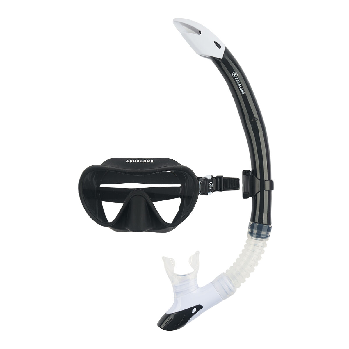 Aqualung Nabul Mask + Snorkel Combo Black