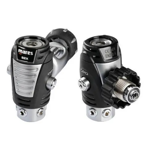 Mares 82X First Stage Swivel Turret DIN + INT