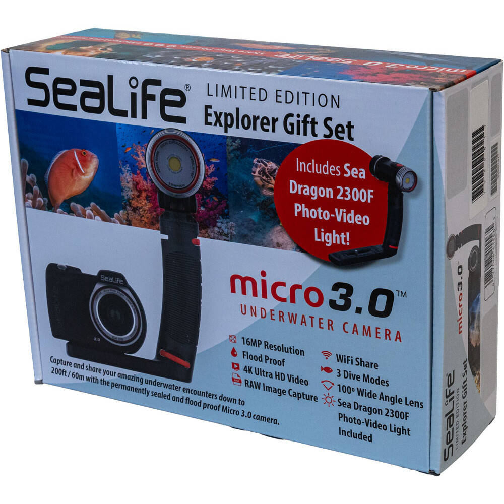 SeaLife Micro 3.0 Sea Dragon 2300F Explorer Bundle Box Set
