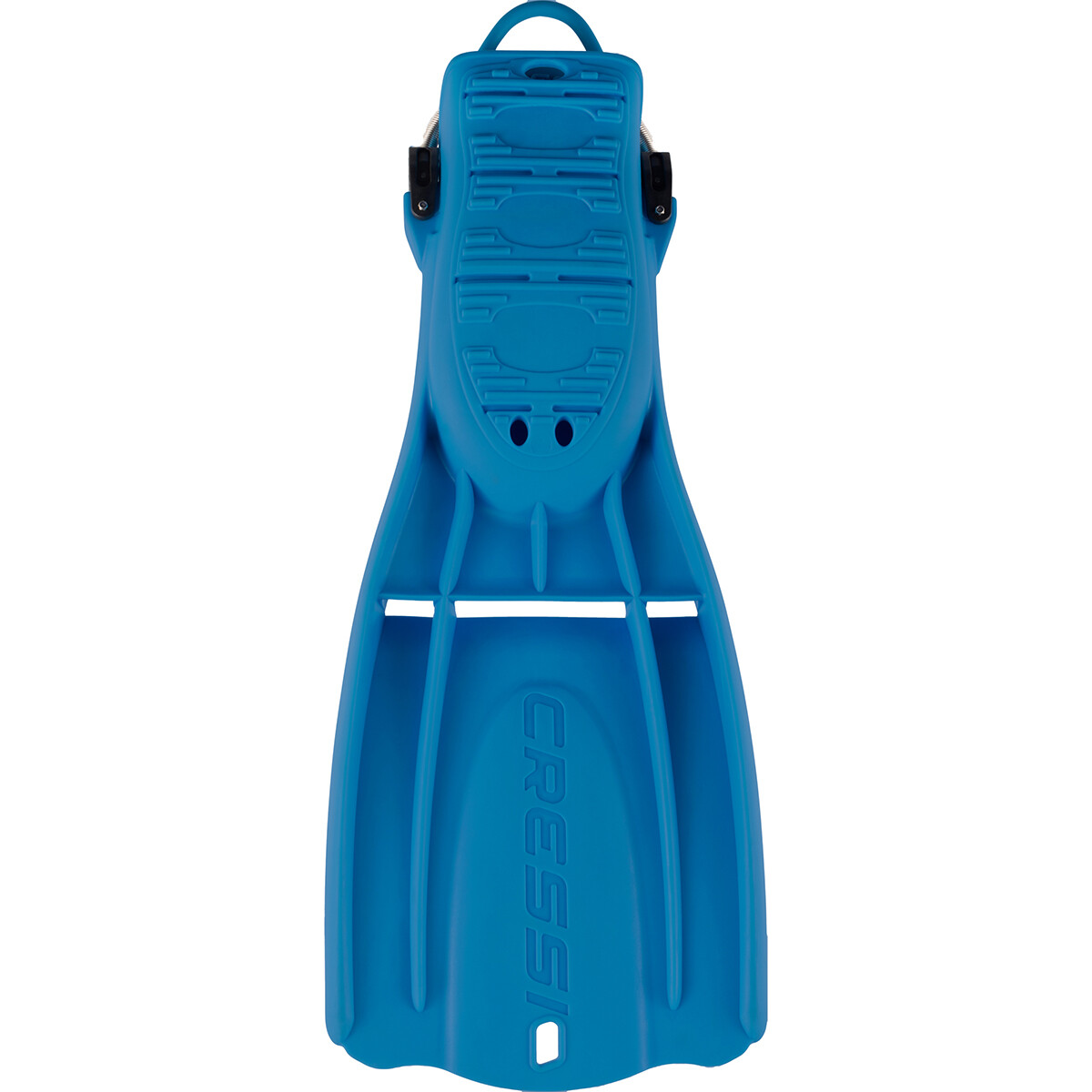 Cressi Origin LD Tech Dive Fins Azure Blue Bottom