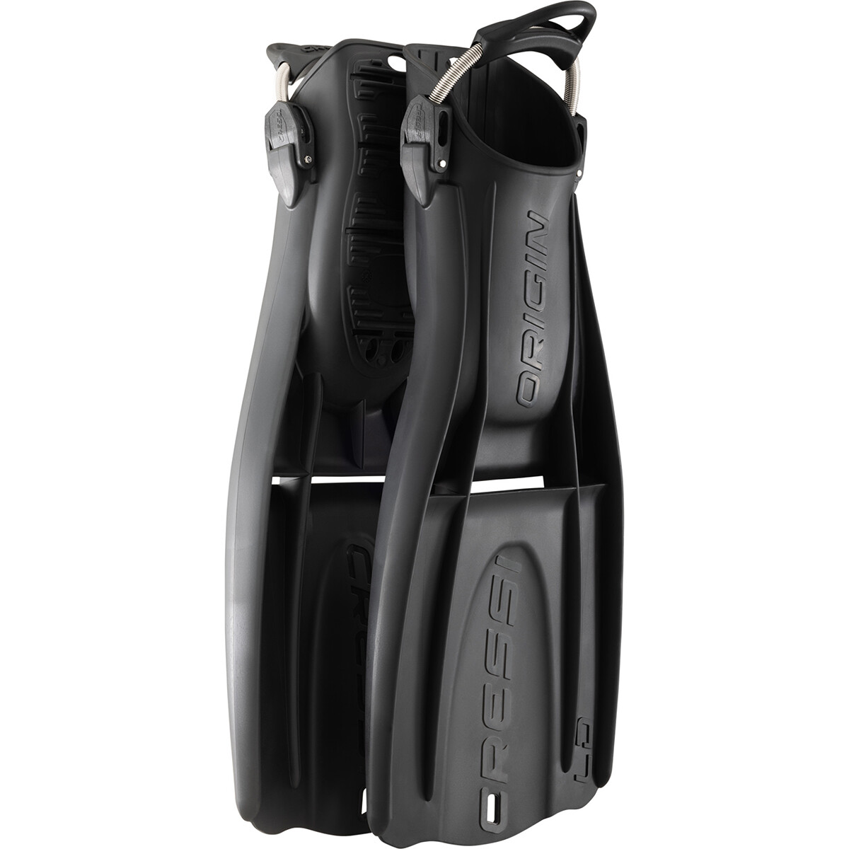 Cressi Origin LD Tech Dive Fins Black Pair