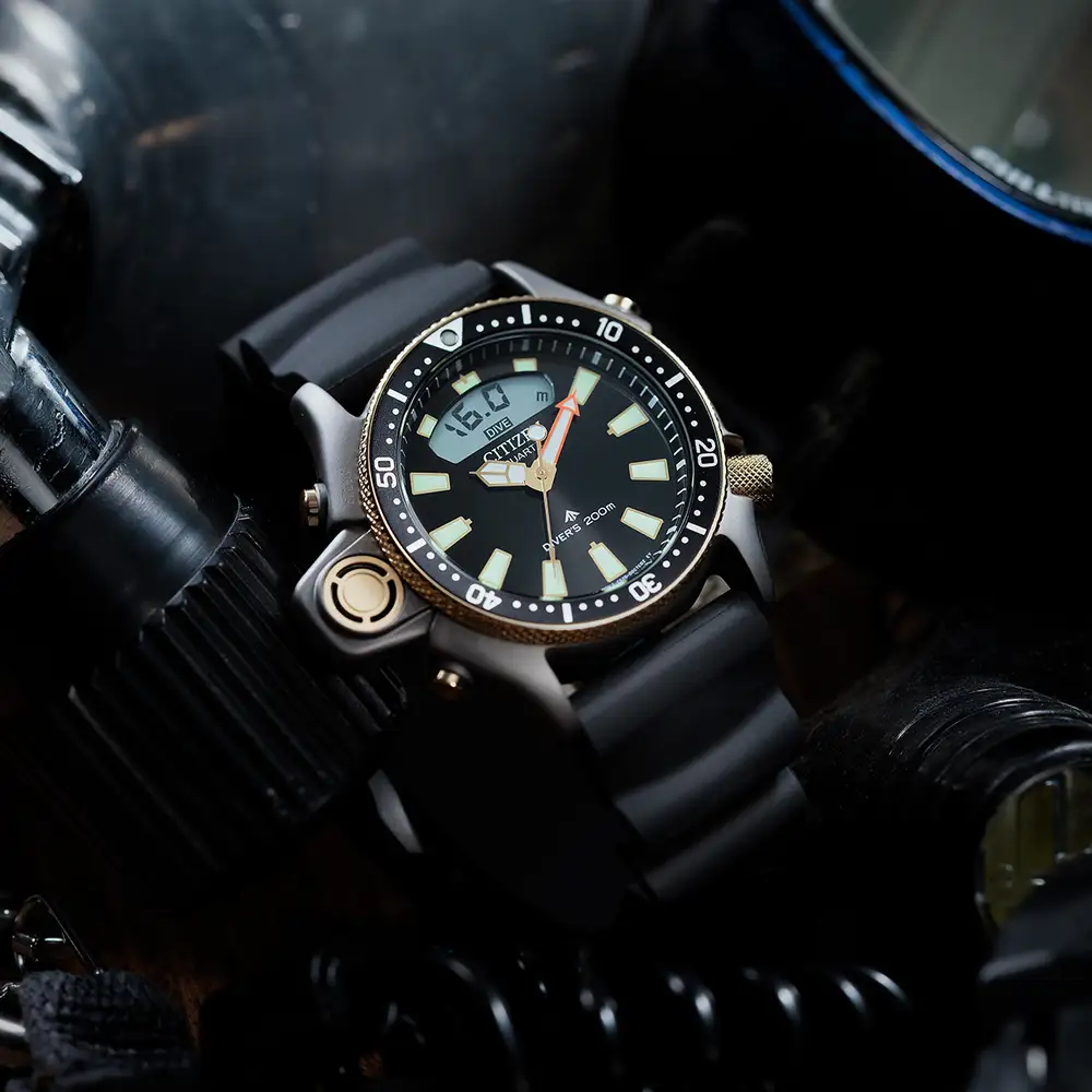 JP2008-06E citizen watch promaster aqualand 40th limited edition dive watch lifestyle