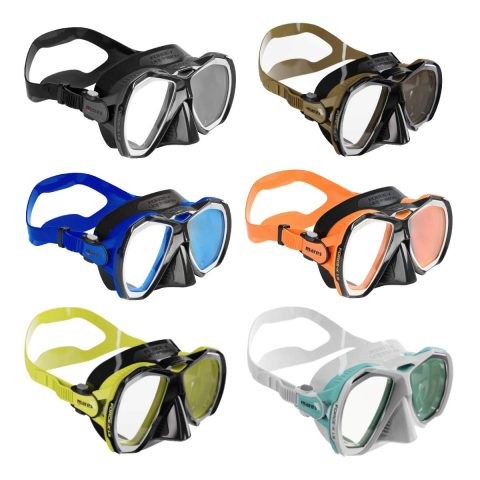 mares- force x dive mask liquid skin all colours