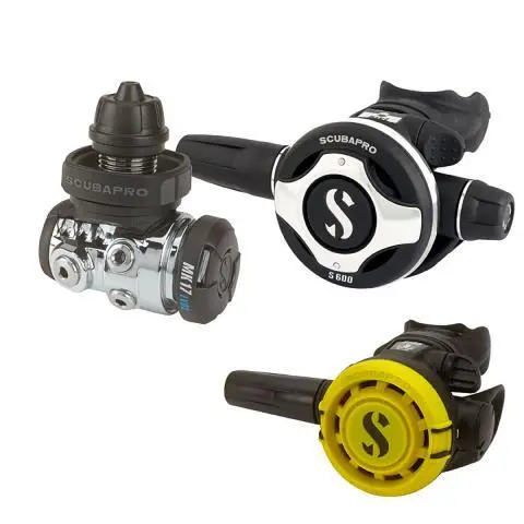 Scubapro MK17 EVO2 S600 Regulator With R105 Octopus Bundle