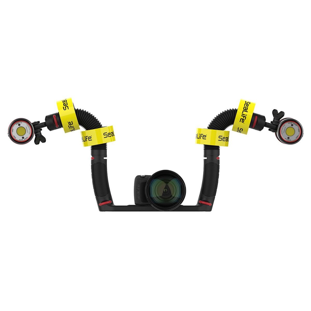 SeaLife Flex Connect Floatation Rings SL931 In Use Micro 3.0 Dual Rig